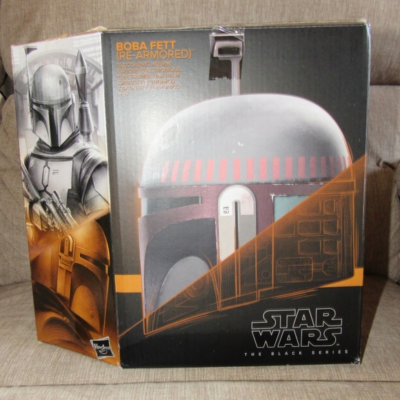 Star Wars The Black Series Boba Fett Helmet Re-Armored - Picture 1 of 1